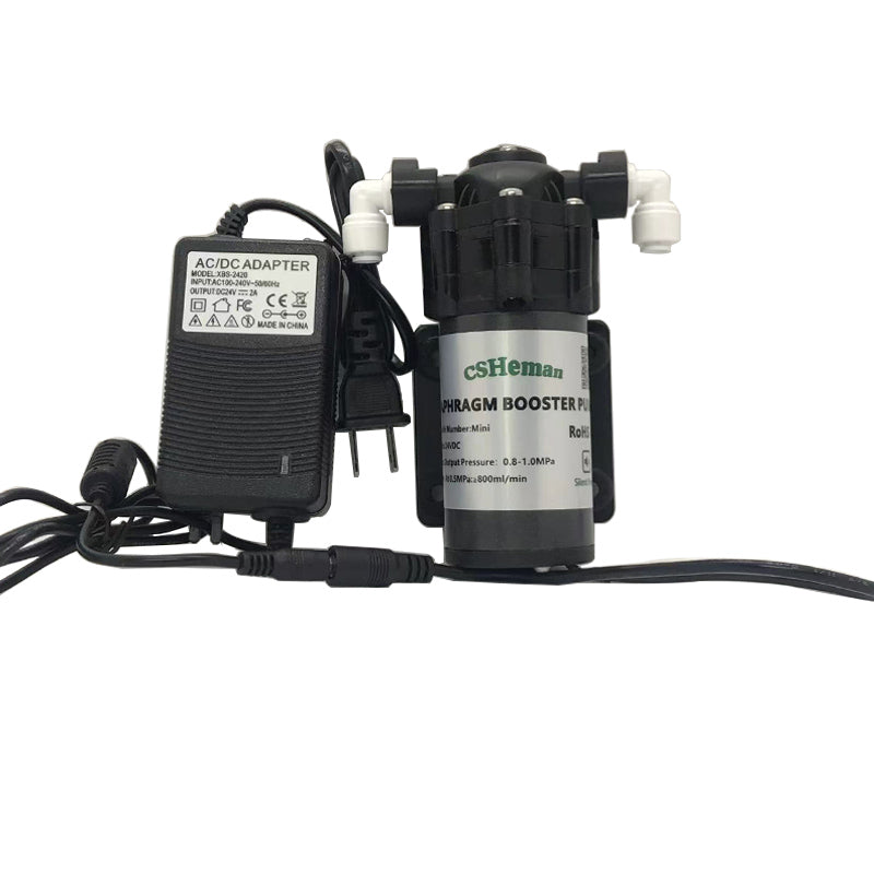 Pocket panda Water Booster 24V 70 Psl Silent Misting Pum Mister for Outside Patio, Garden DIY Micro Drip Irrigation Garden, Lawn, Home