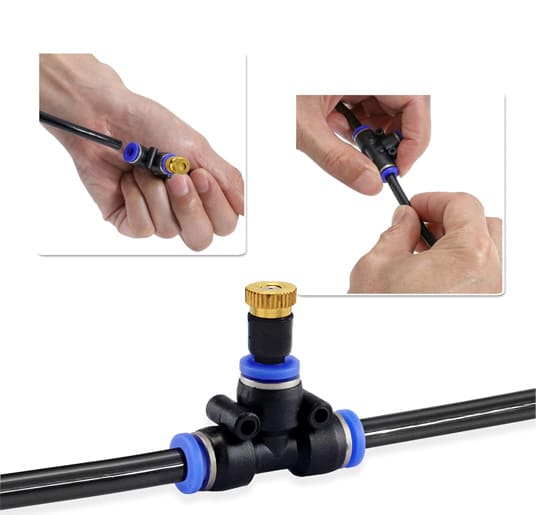 outdoor misting kit