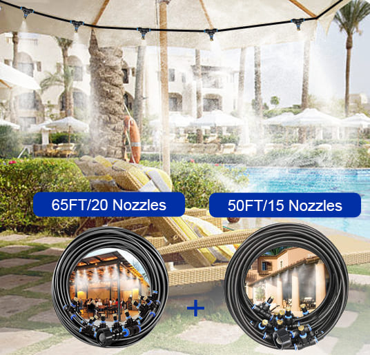 Misters for Outside Patio Misting Cooling System