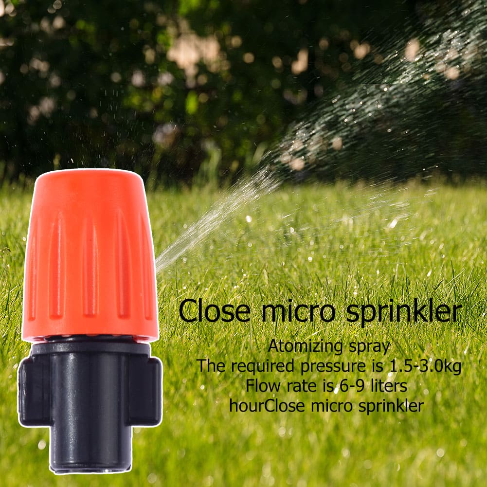 Greenhouse Micro Drip Irrigation Kit Patio Misting Plant Watering System