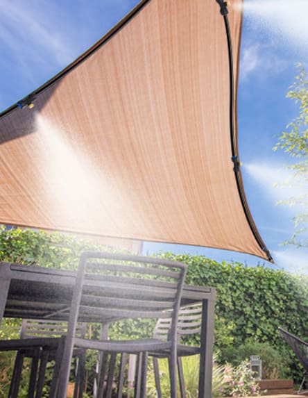 Canopy misting system