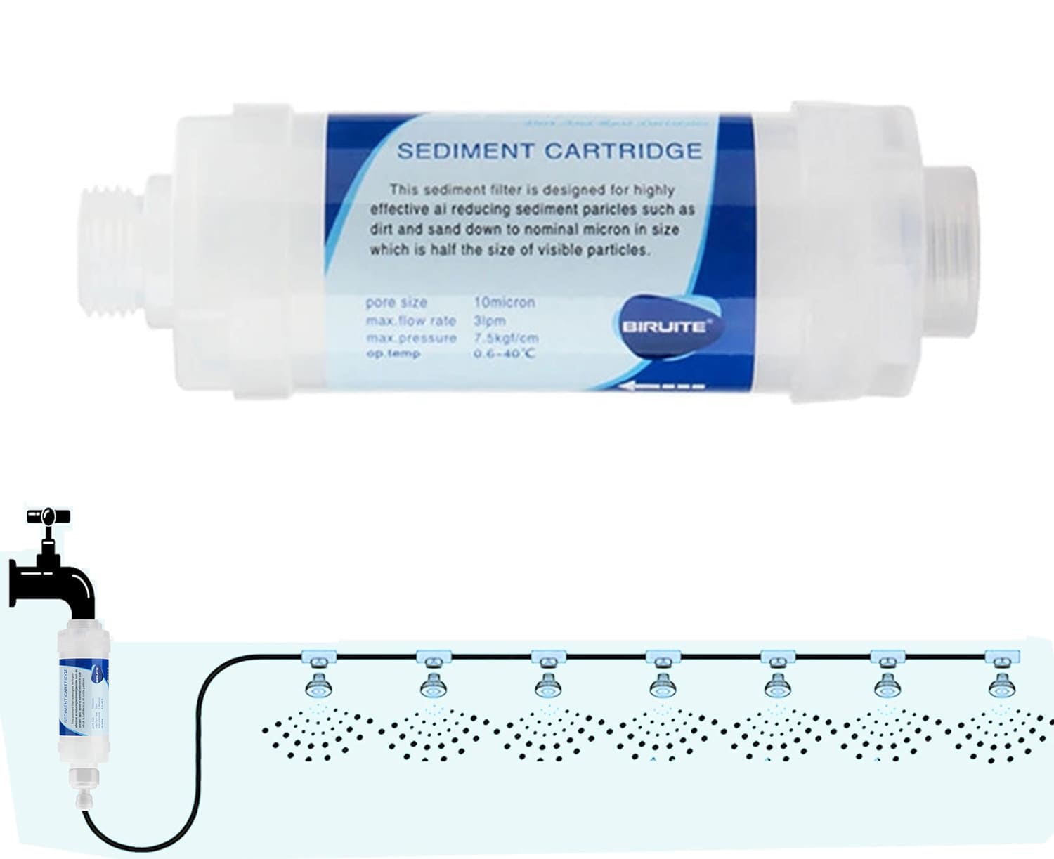 Sediment Water Filter Cartridge