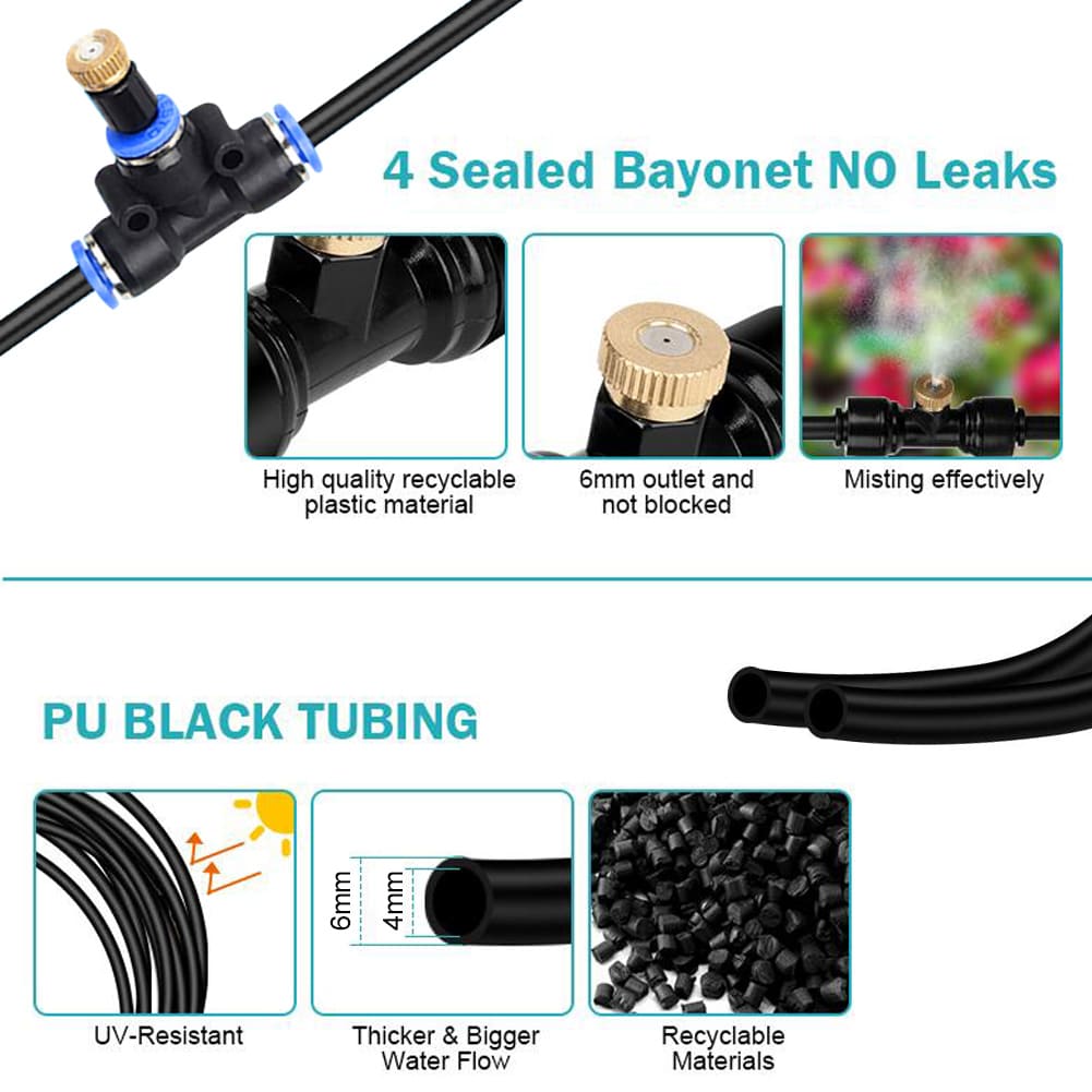 6mm - 12mm Misting Hose Hose