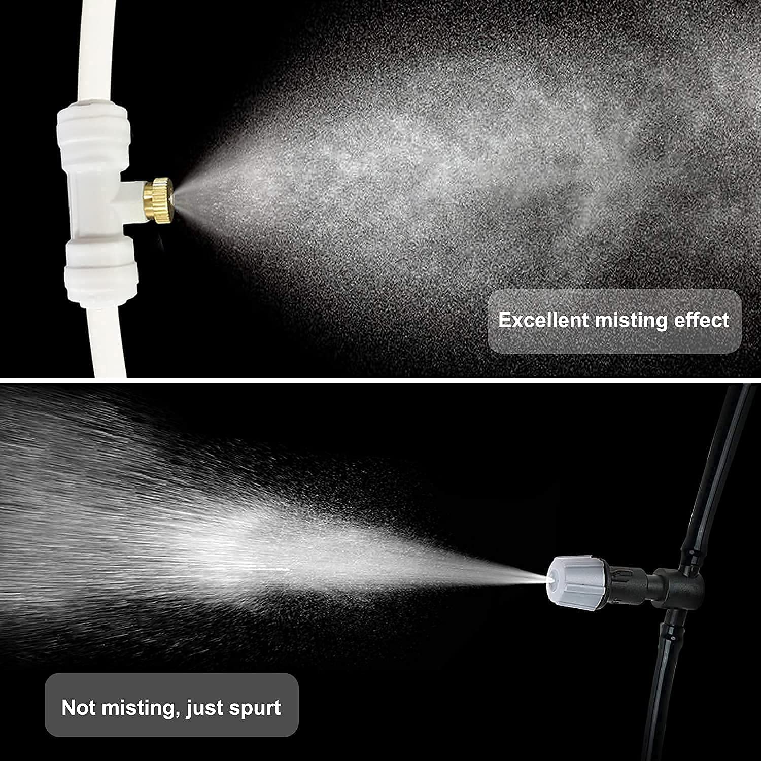Misters for Outside Patio,Misting System for Cooling Outdoor,50Ft (15M)