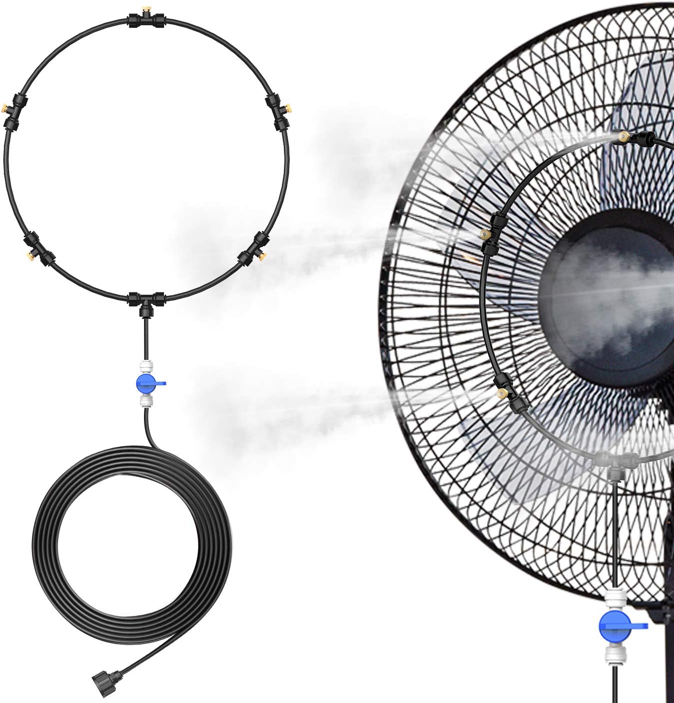 Mister System for Cooling Outdoor