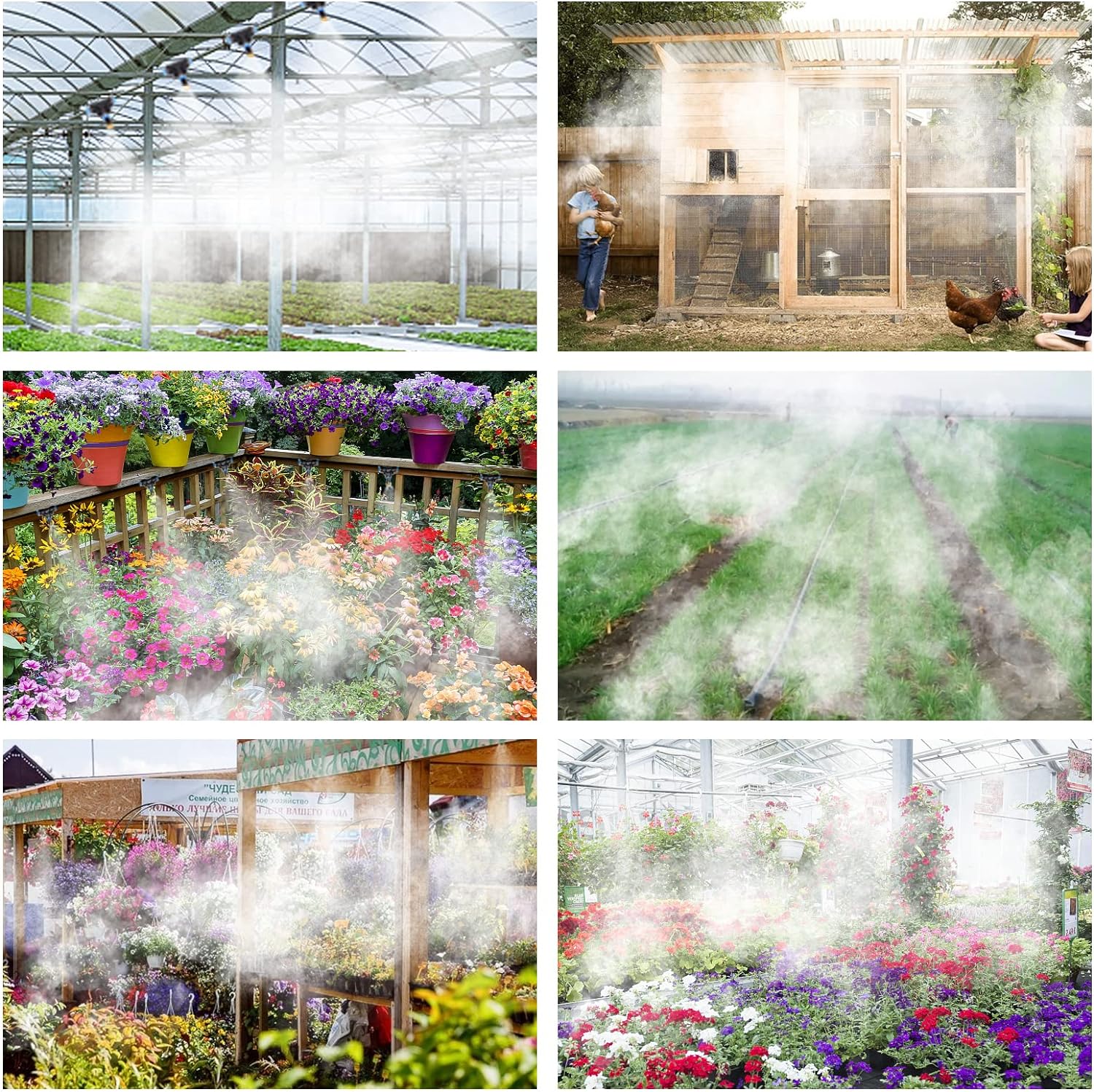 Mist System for Misters for Outside Patio