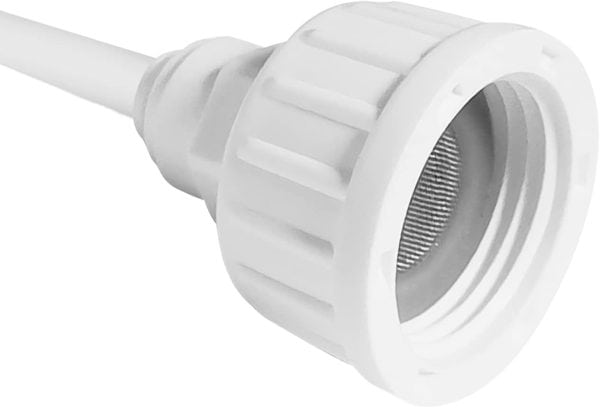 3/4" Female Hose Thread Faucet Adapter,2 Pcs Adapter with Washers + 1 Pcs Mist System End Plug.
