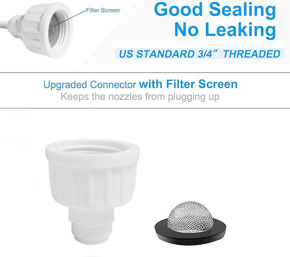 3/4'' US Standard Faucet Adapter for Misting Cooling System