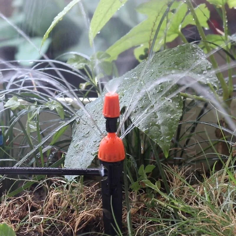 Greenhouse Micro Drip Irrigation Kit that can be Misting or drip-irrigated 5~50m