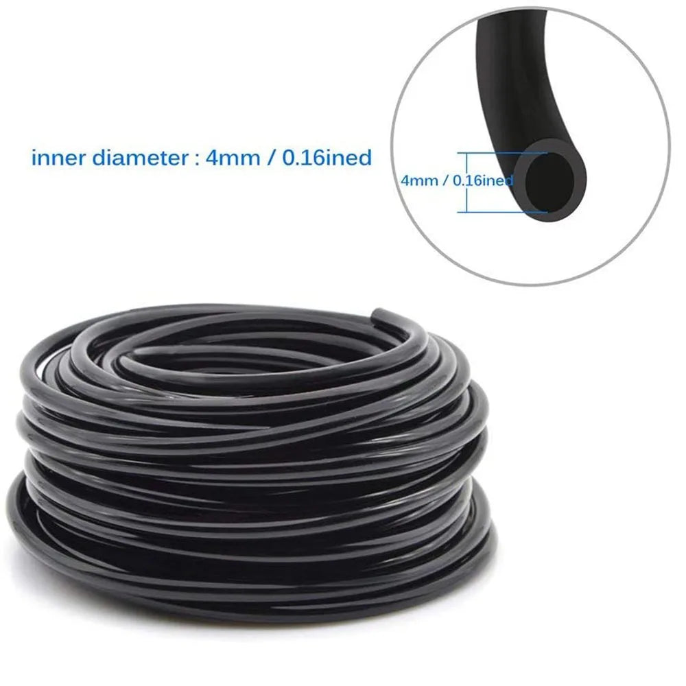 Outdoor Drip Irrigation Kit Automatic Spray Plant Watering System with Adjustable Drippers10 Nozzle+10 Misting Nozzles