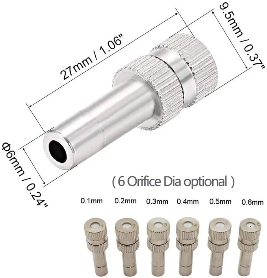 Brass Mister Nozzles