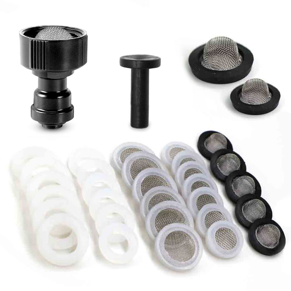 10PCS 3/4" O-Ring Silicone Rubber Replacement Hose Connection Sealing Adapter Connector