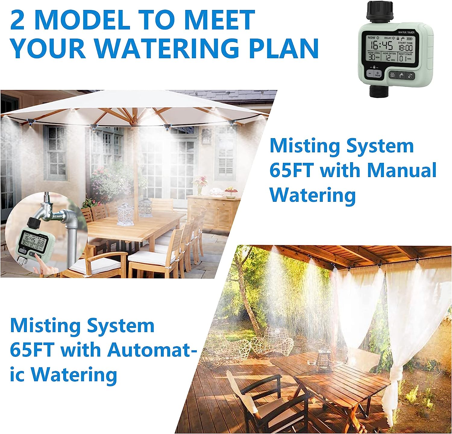 Mister System for Cooling Outdoor