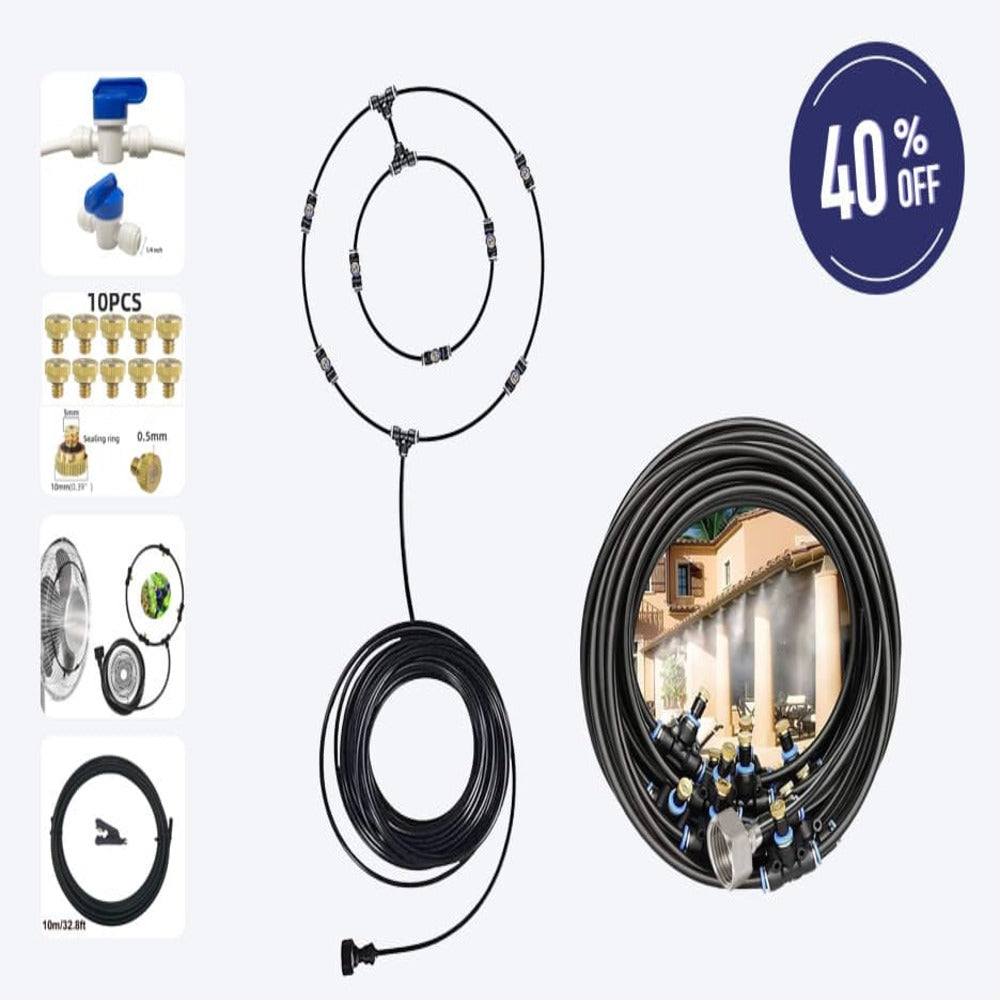 Pre- Assembled Misting System Bundle &Save