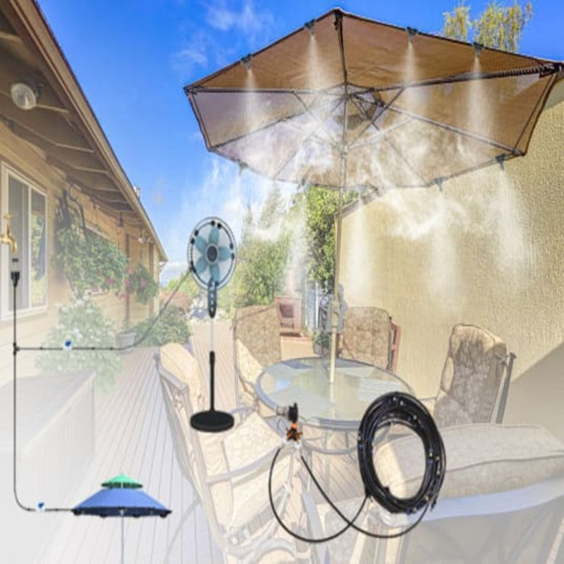 Pre-assembled Outdoor Misting  SystemBundle & Save