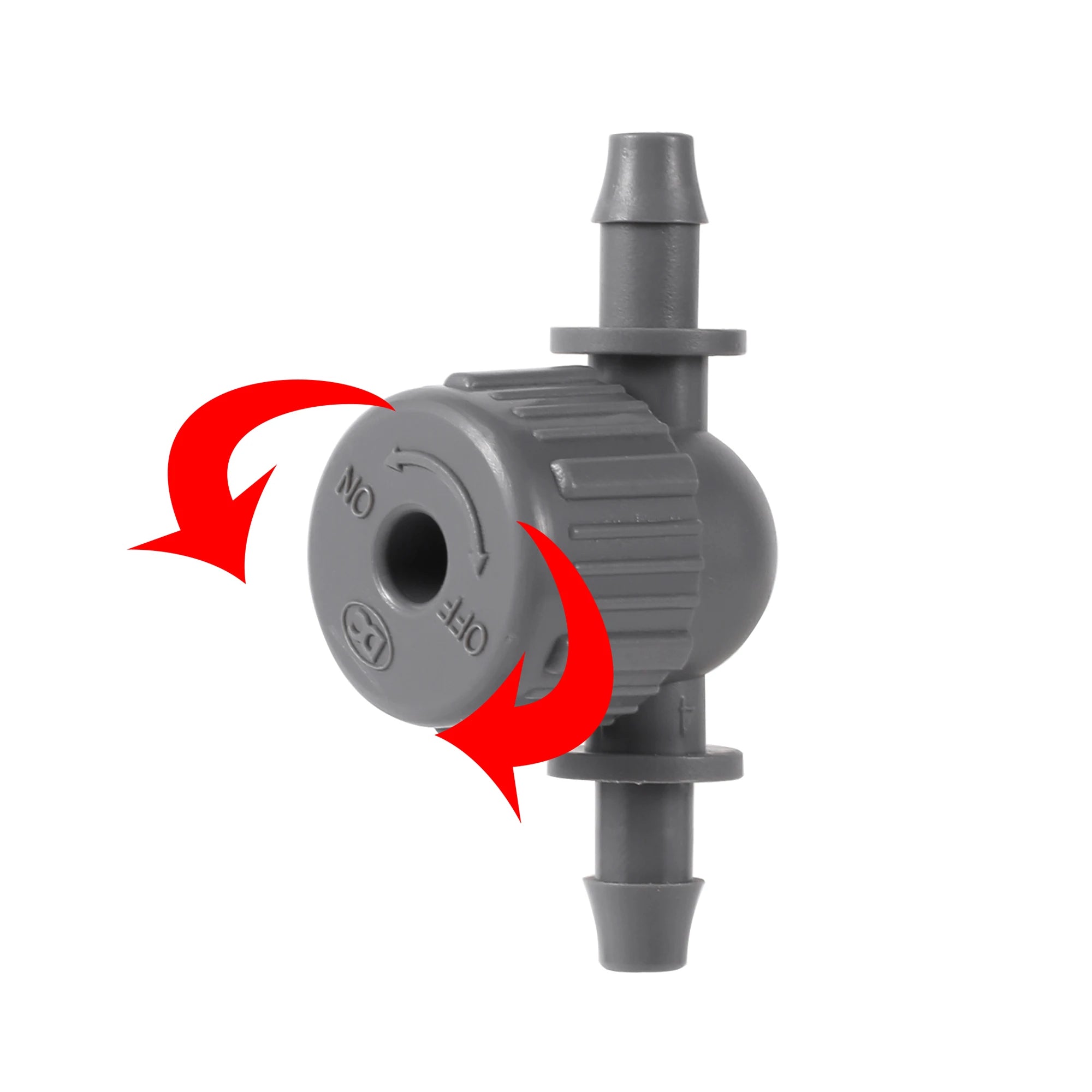 1/4" Anti-Drip Adjustable Valve Inline Barbed Ball Valve (Flow-adjustable Valve)