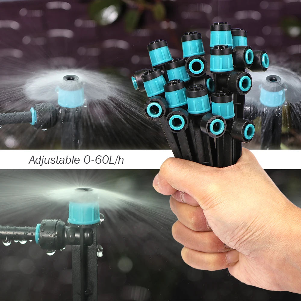 Stake Sprinkler Drip Watering System