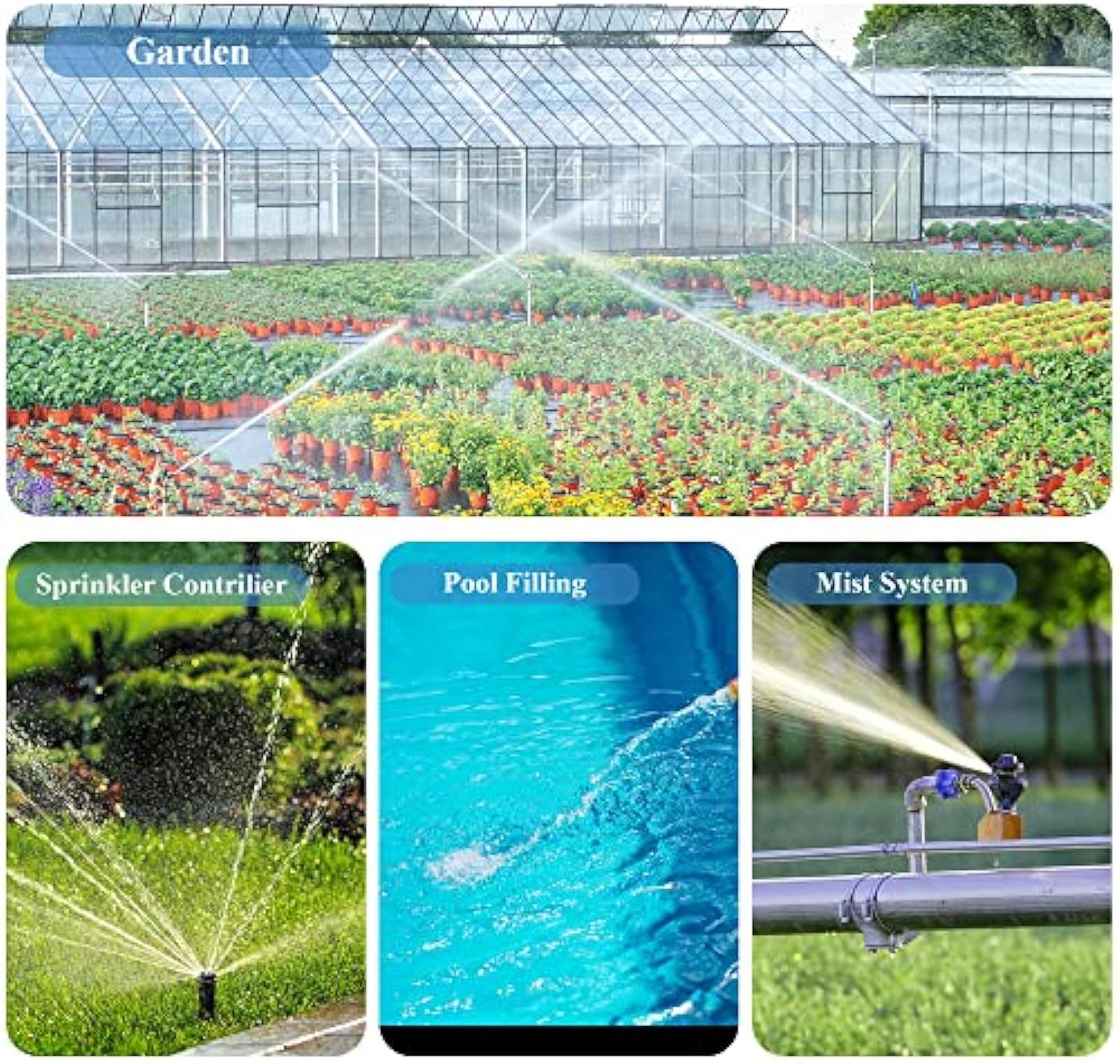 Greenhouse Misting System With Timer