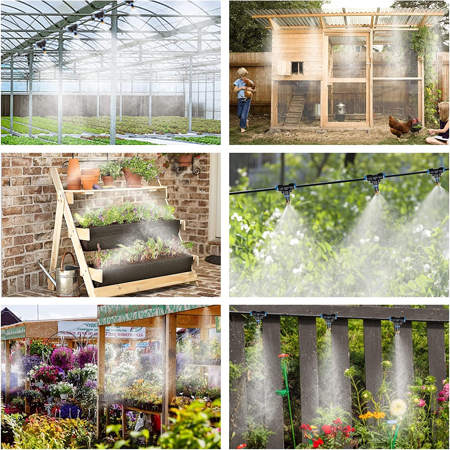 Misters for Outside Patio 65ft