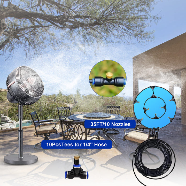Patio Misting Fan（DIY kit) – POCKET PANDA