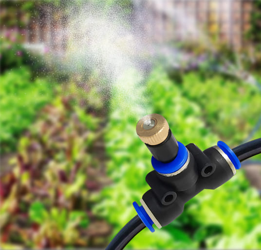 Pocket panda Misting System with Filter 65FT(20M)  20 Mist Nozzles +Active Carbon Filter