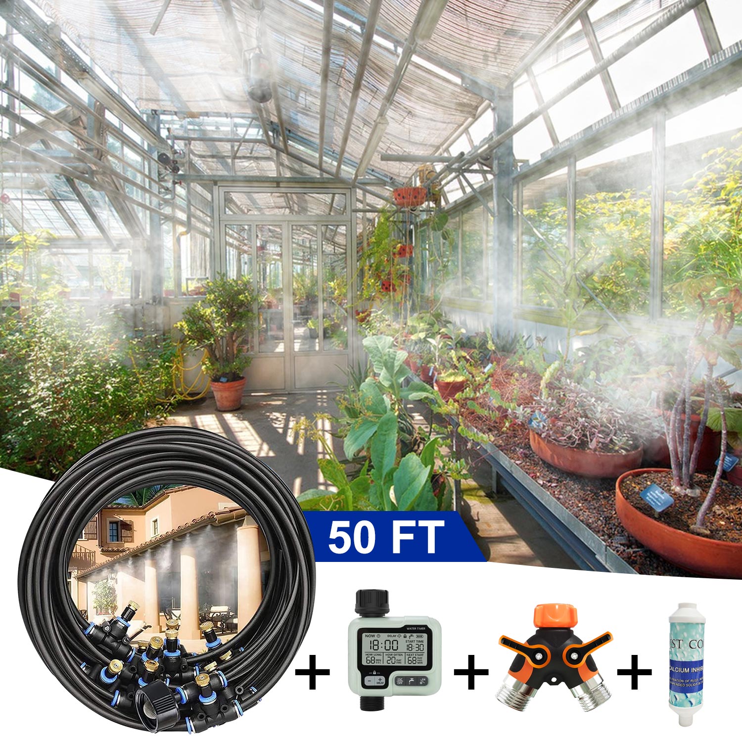 Greenhouse Mister with timer