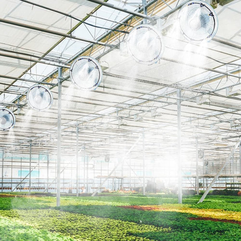 Greenhouse Mister With Fan+Greenhouse Misting Kit 3545SQuare Feet