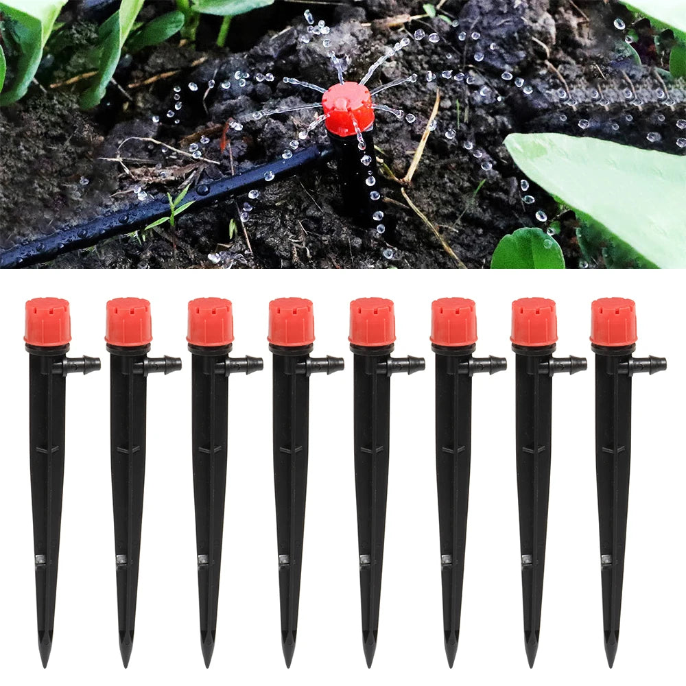 Irrigation Drip Emitters Connector For 4/7mm 1/4" Hose