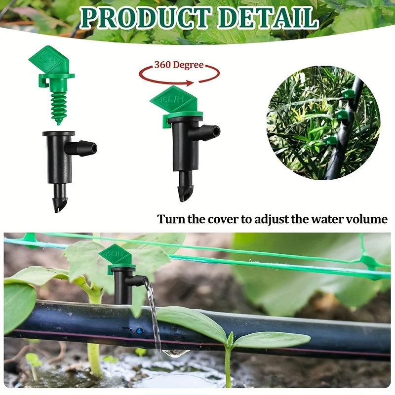 Irrigation Drip Emitter Garden Flag Irrigation Dripper, Trees and Shrubs