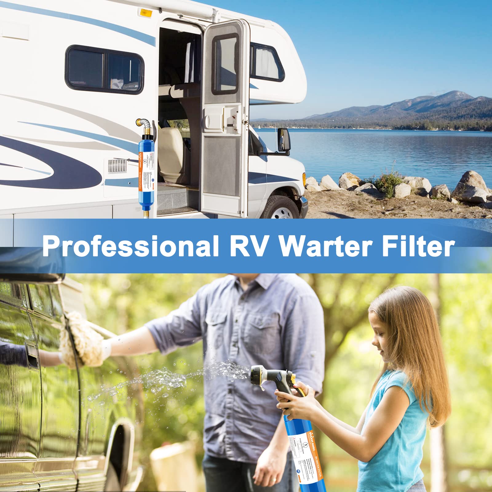 RV Inline Water Filter