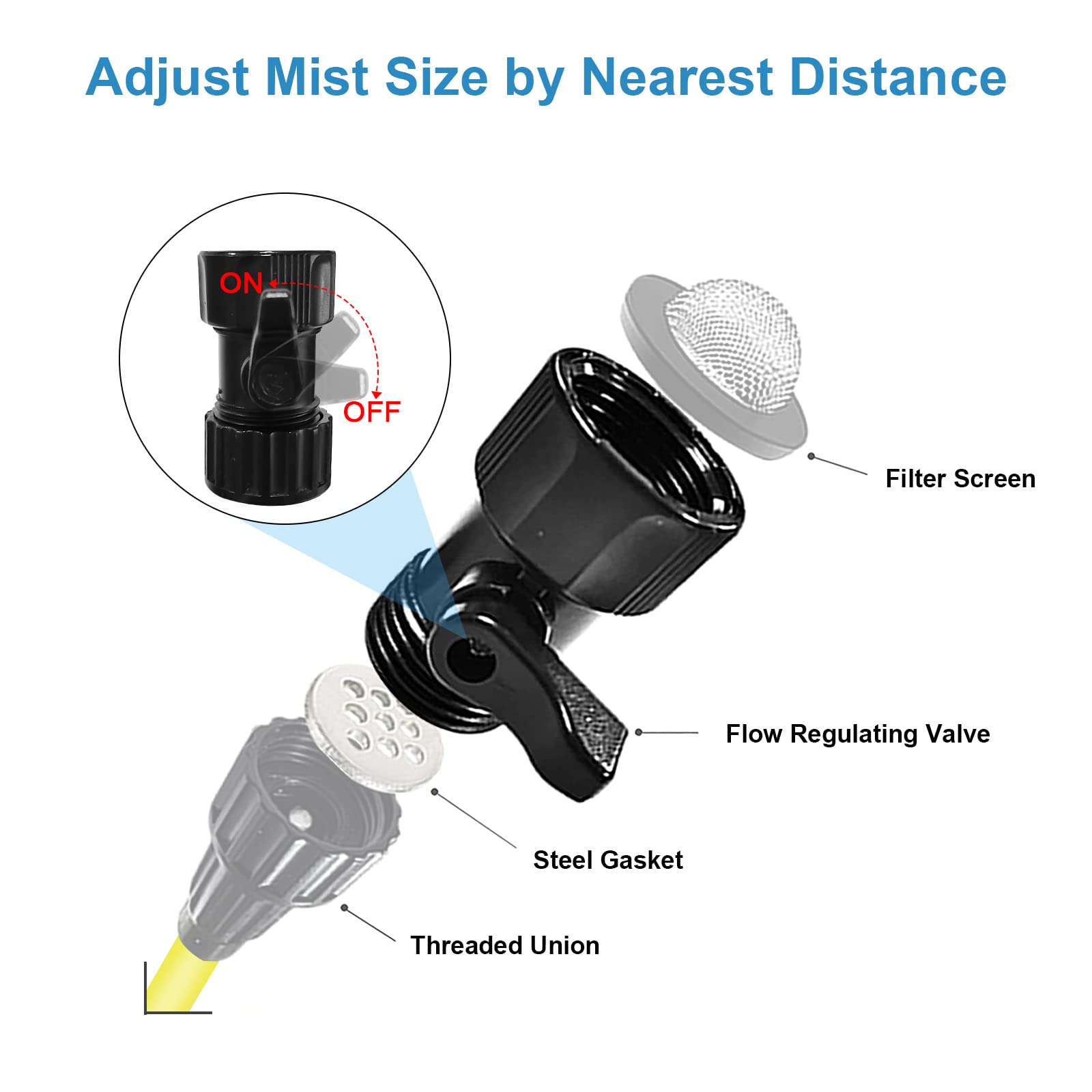 Mist Stand for Outside