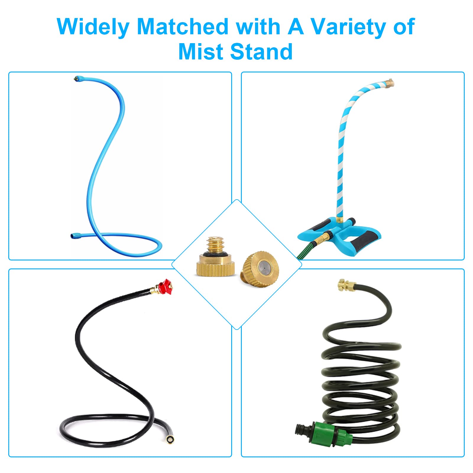 Mister Nozzles for Outside Patio Misting