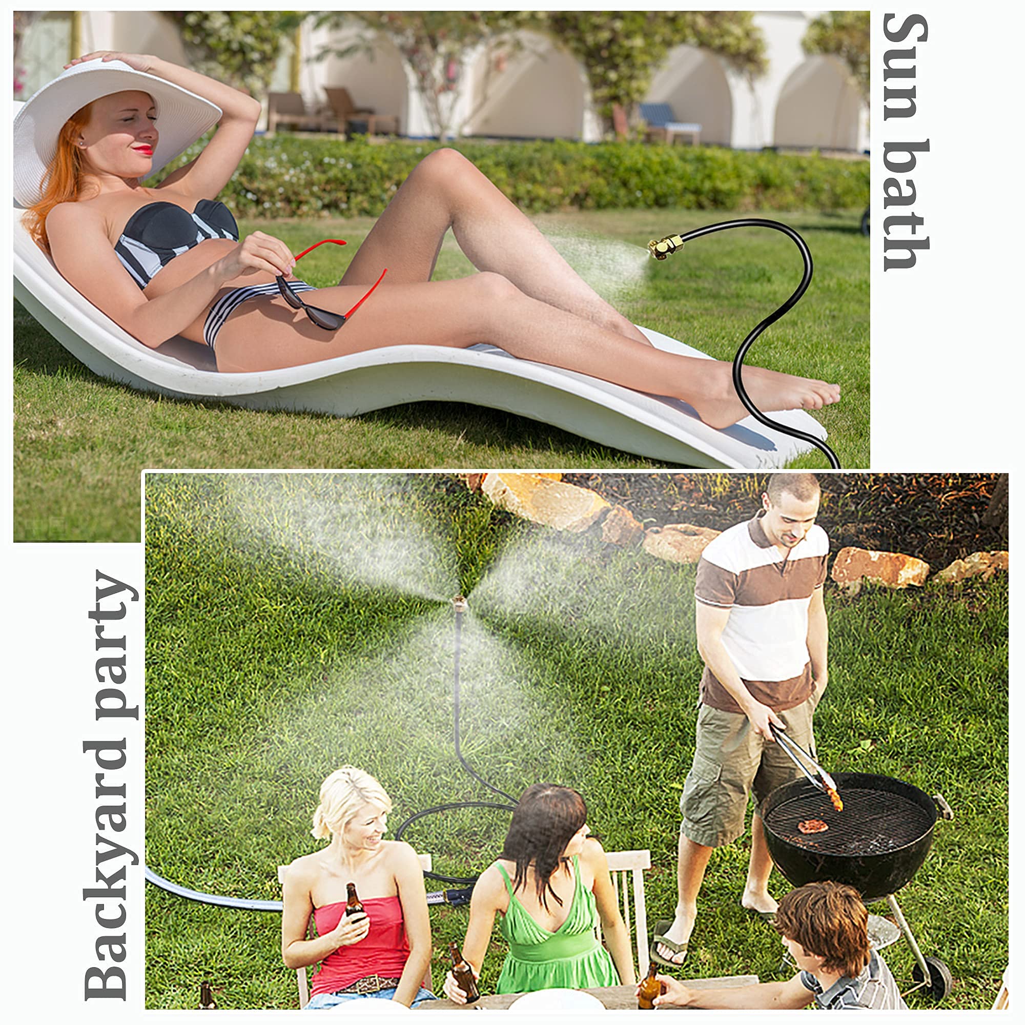 Water Patio Misters for Outdoor Misting Cooling System