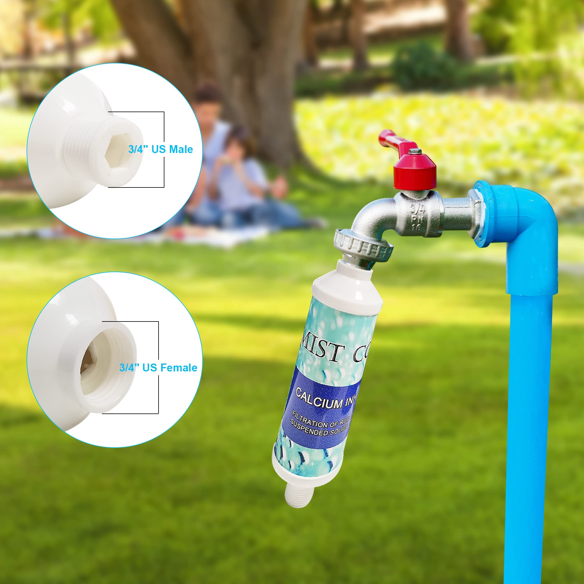 Garden Hose Filter for Patio Misters